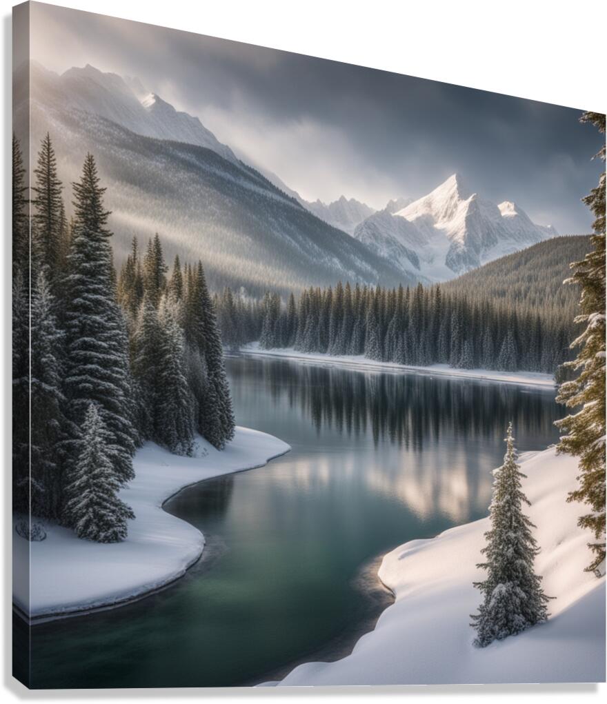 Winter Wonderland & Christmas Celebration 31 Canvas Print