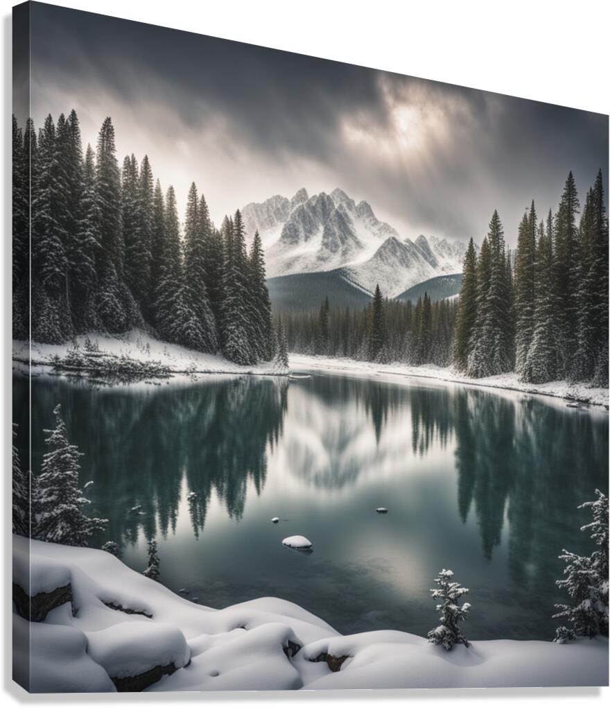 Winter Wonderland & Christmas Celebration 34 Canvas Print