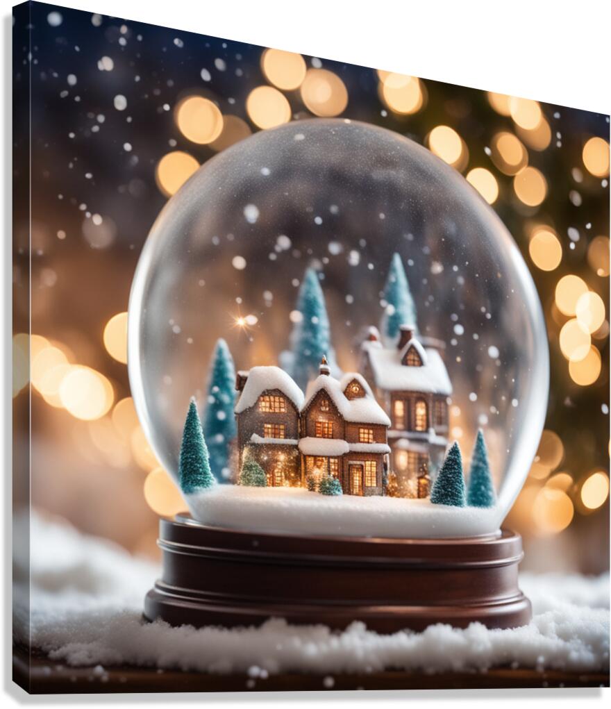 Winter Wonderland & Christmas Celebration 44  Canvas Print