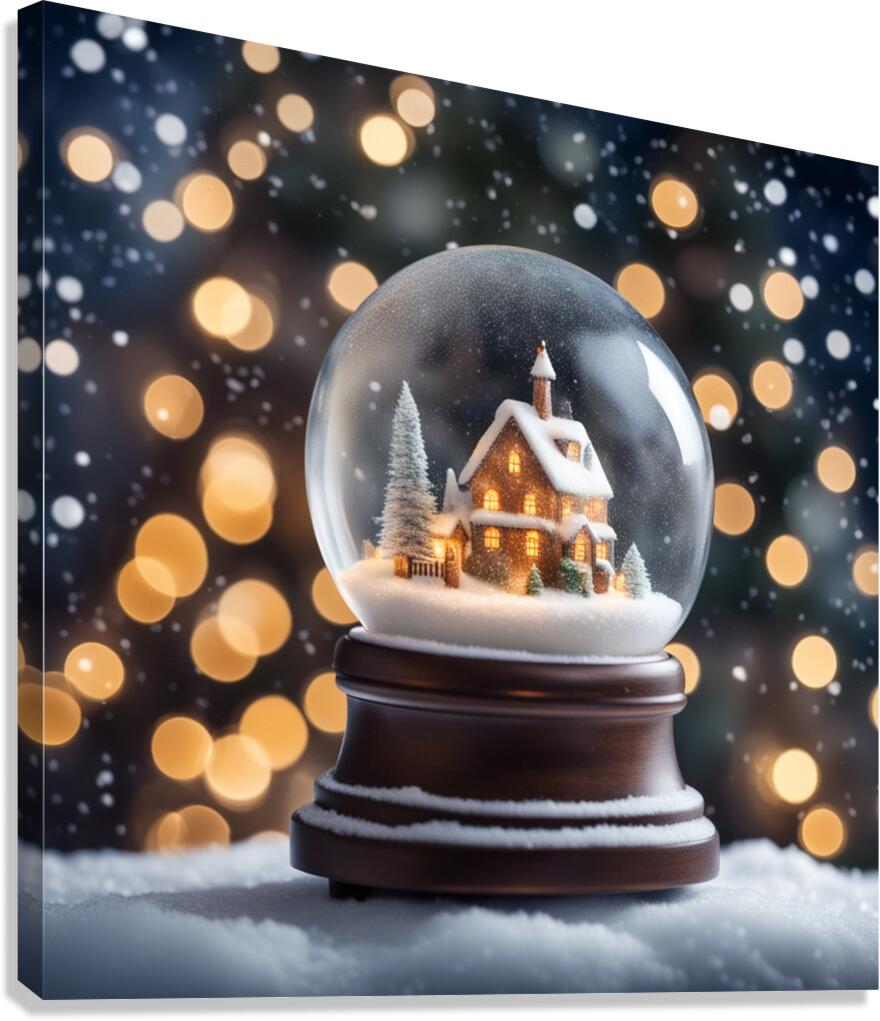 Winter Wonderland & Christmas Celebration 45  Canvas Print