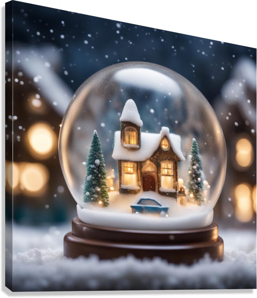 Winter Wonderland & Christmas Celebration 47  Canvas Print