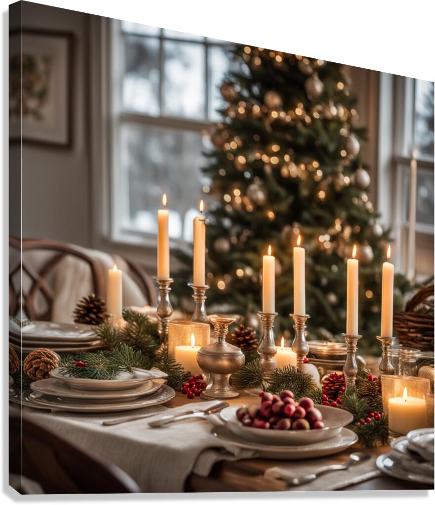 Winter Wonderland & Christmas Celebration 14  Canvas Print