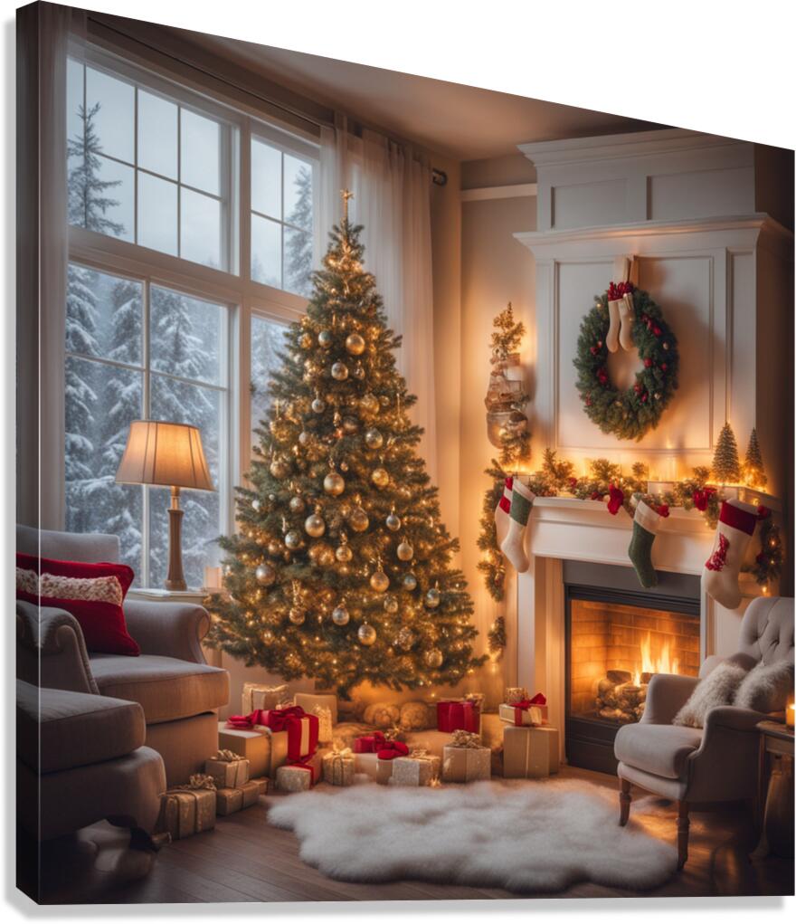 Winter Wonderland & Christmas Celebration 16  Canvas Print