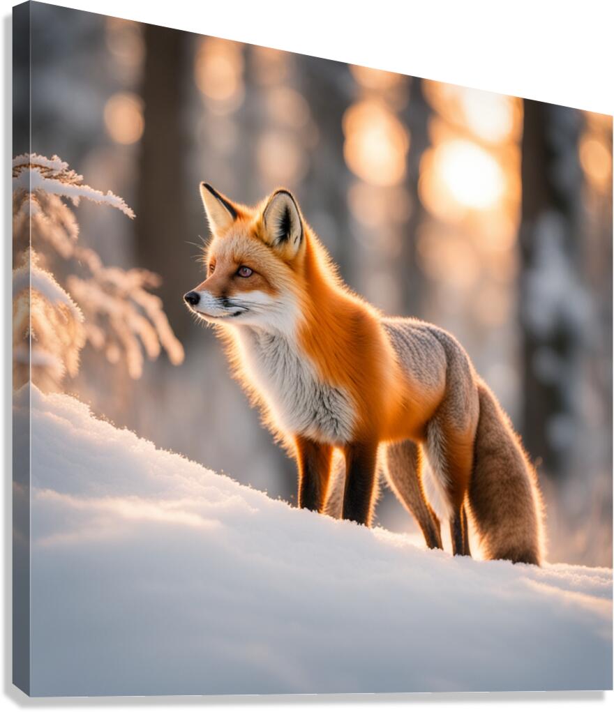 Winter Wonderland & Christmas Celebration 17  Canvas Print