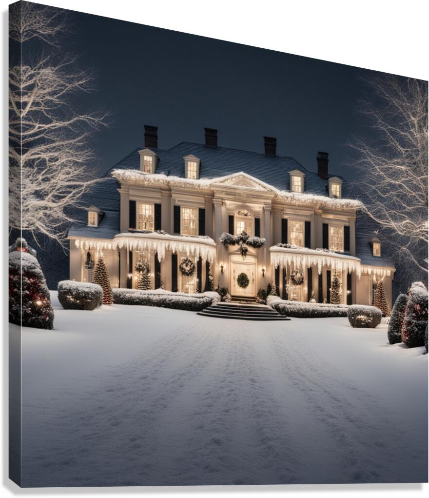 Winter Wonderland & Christmas Celebration 21  Canvas Print