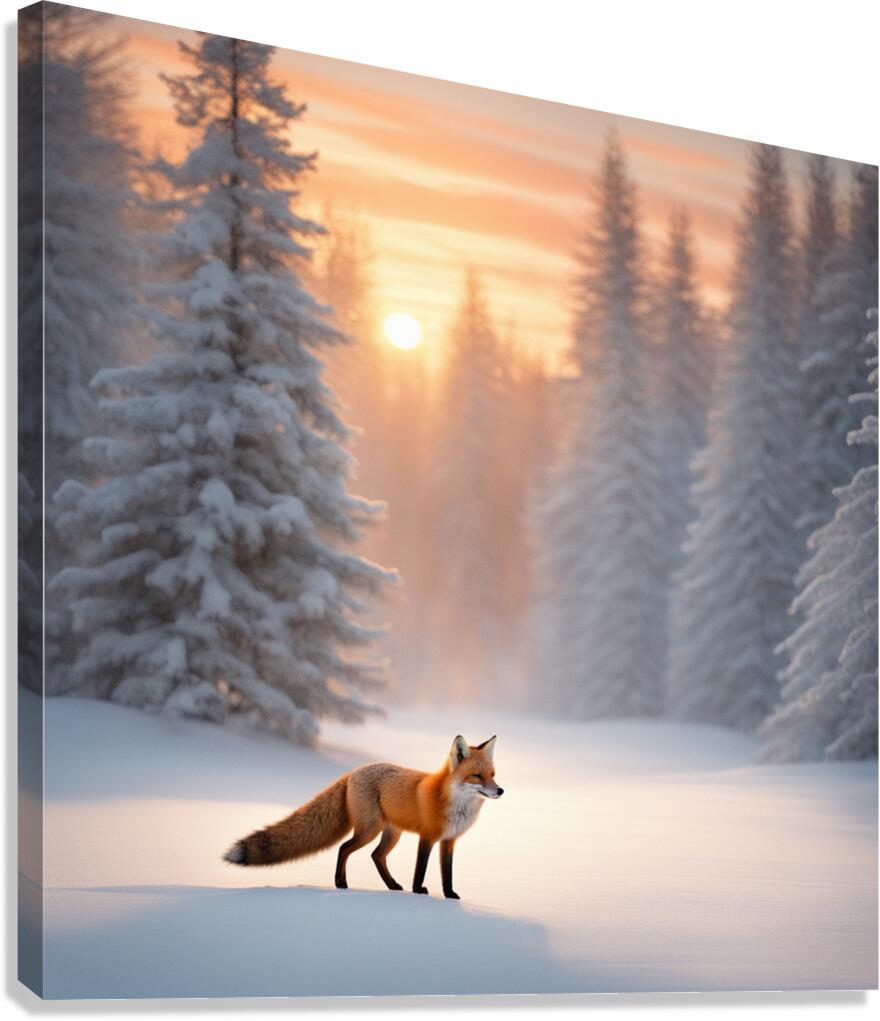 Winter Wonderland & Christmas Celebration 23  Canvas Print