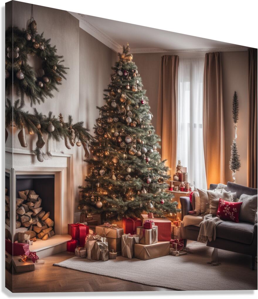 Winter Wonderland & Christmas Celebration 27  Canvas Print