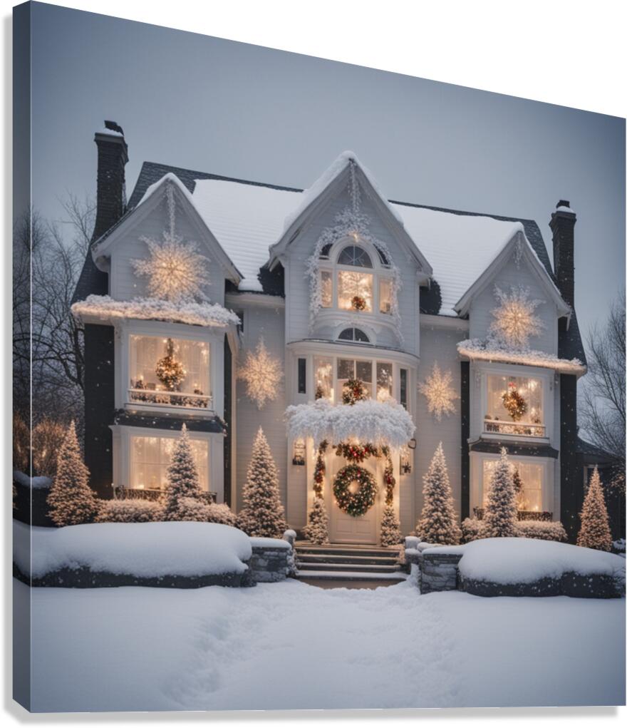 Winter Wonderland & Christmas Celebration 29  Canvas Print