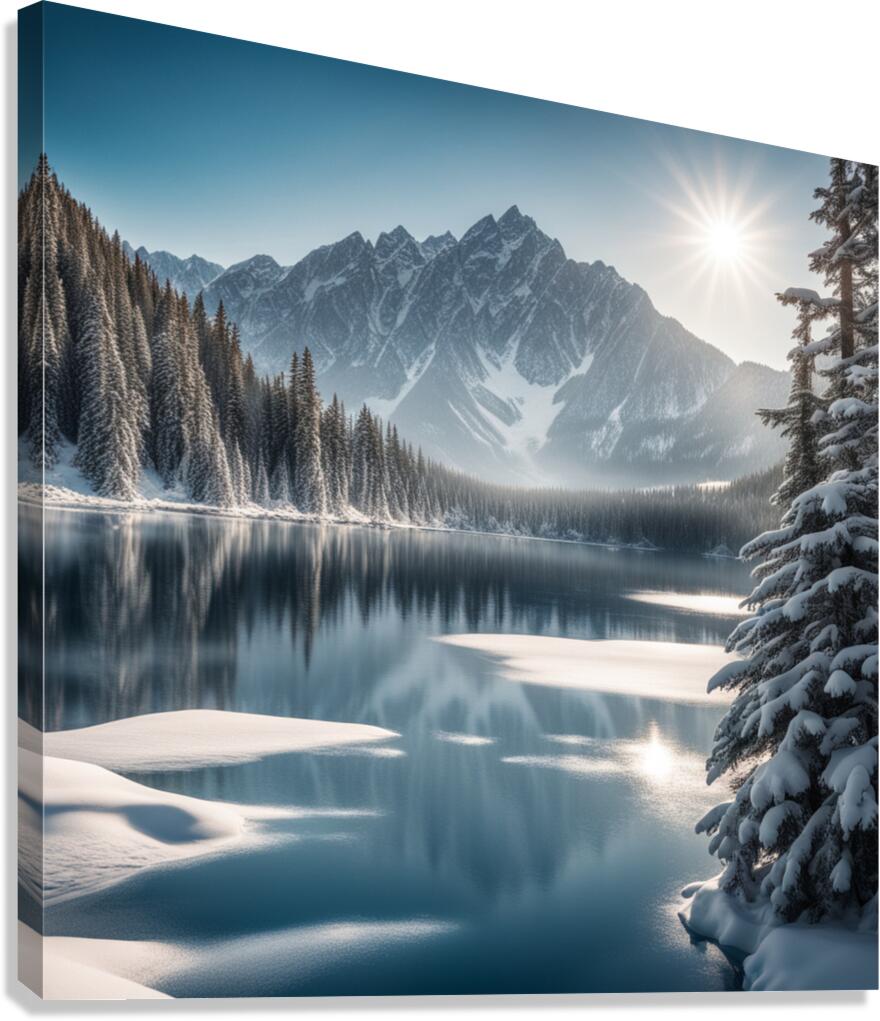 Winter Wonderland & Christmas Celebration 33  Canvas Print