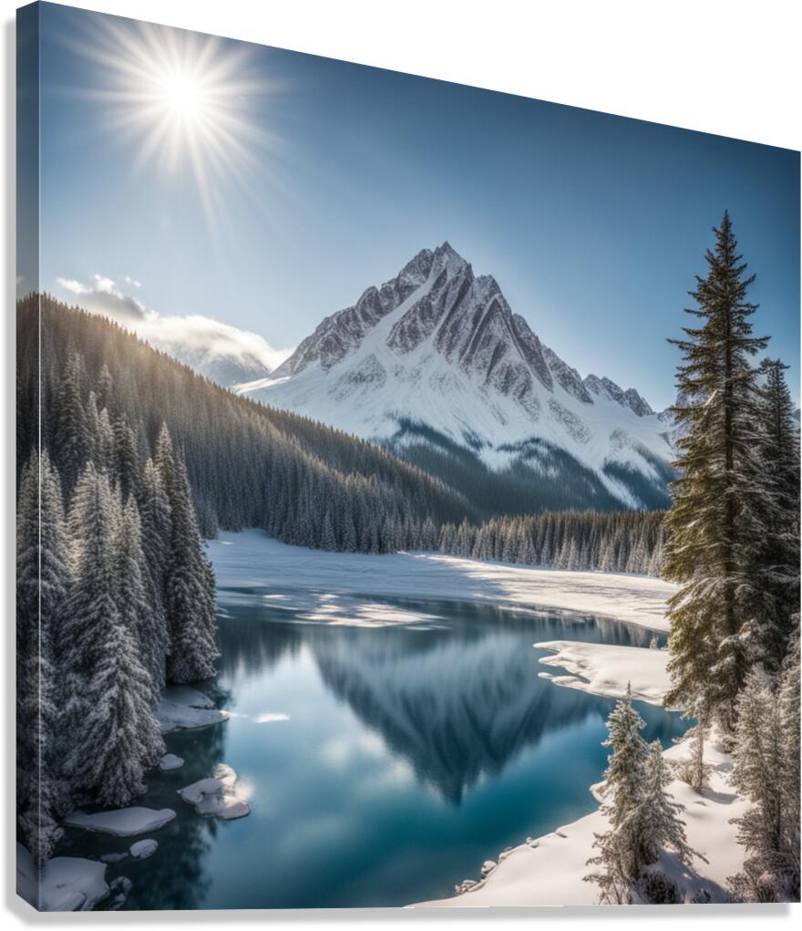 Winter Wonderland & Christmas Celebration 34  Canvas Print