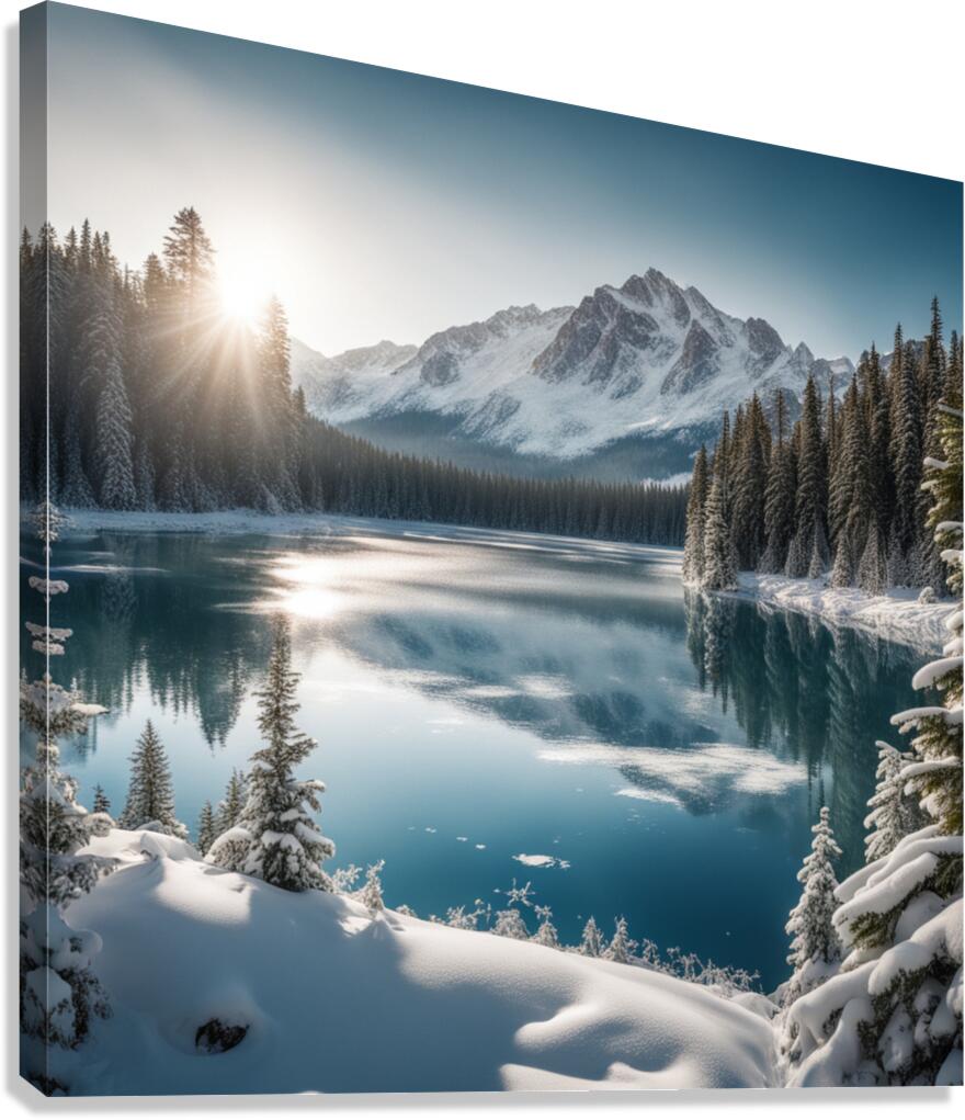 Winter Wonderland & Christmas Celebration 35  Canvas Print