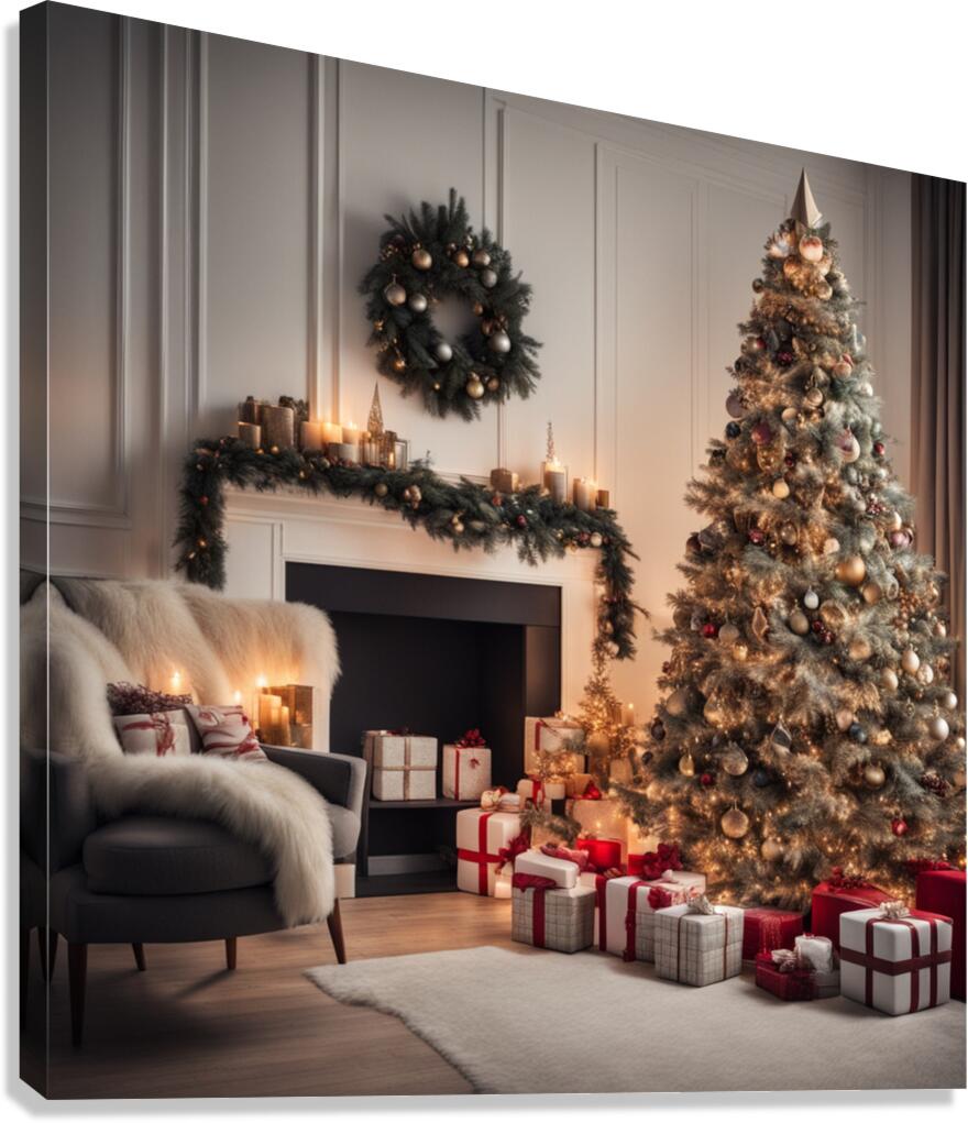 Winter Wonderland & Christmas Celebration 36  Canvas Print