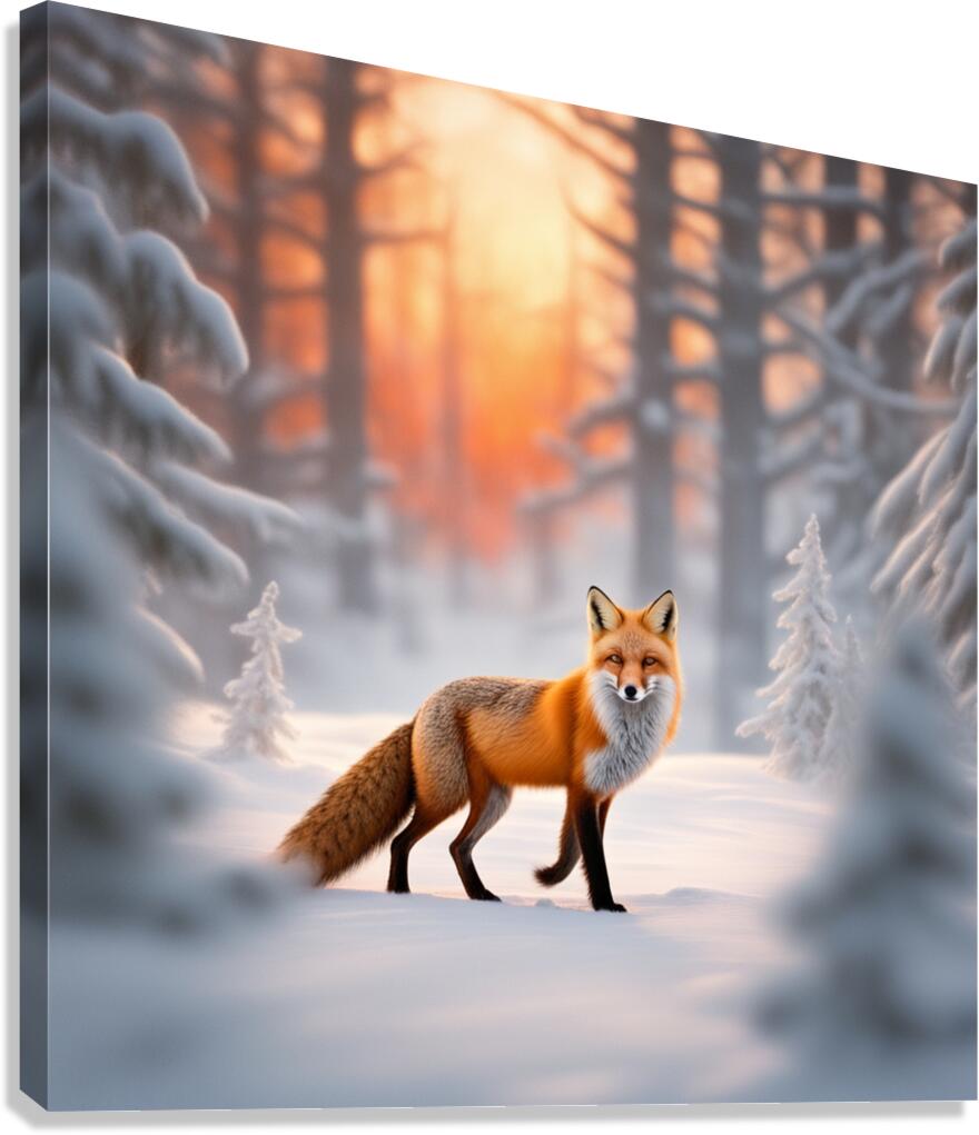 Winter Wonderland & Christmas Celebration 37  Canvas Print