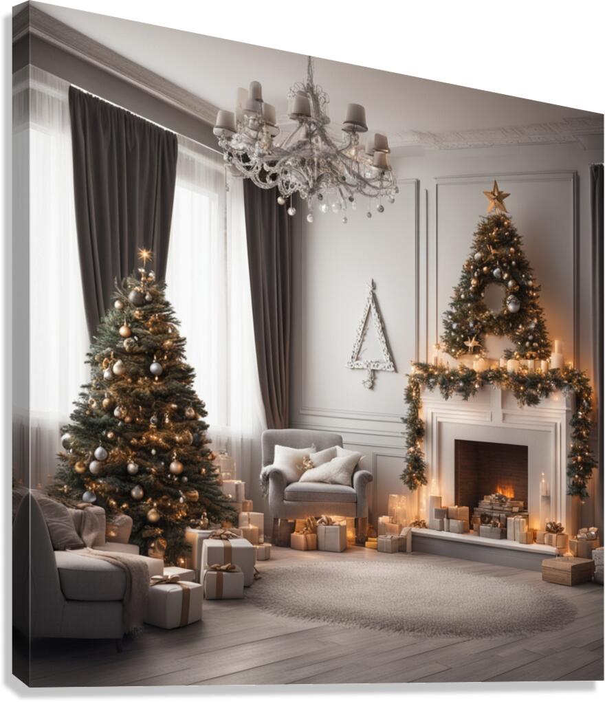Winter Wonderland & Christmas Celebration 41  Canvas Print