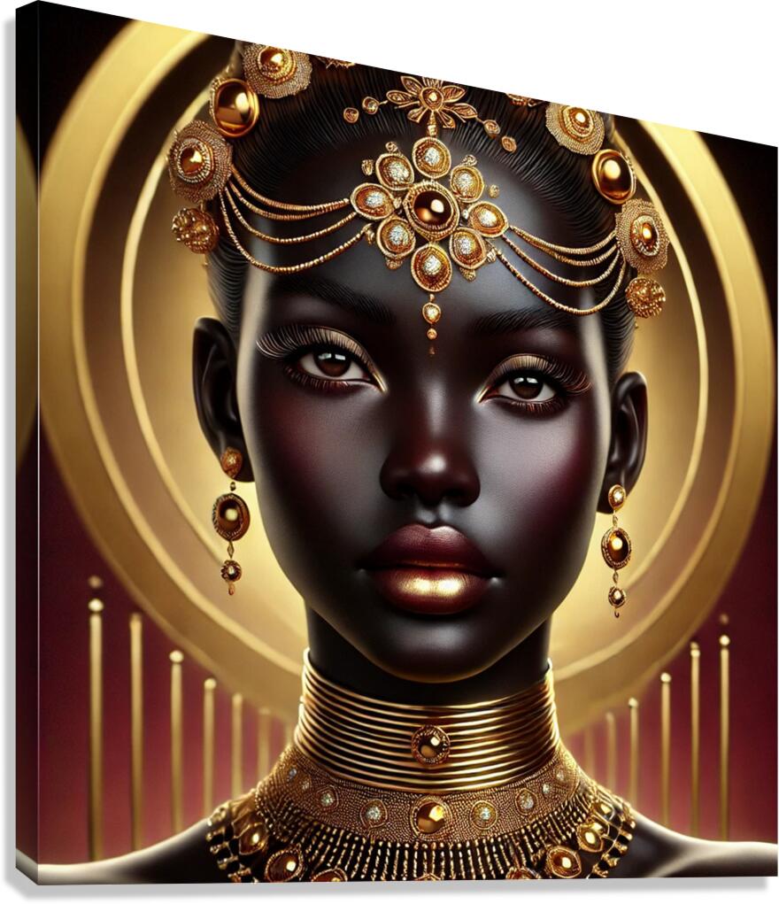 Melonated Avatars Collection 1 1  Canvas Print