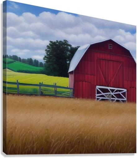 Farm Life 4  Canvas Print