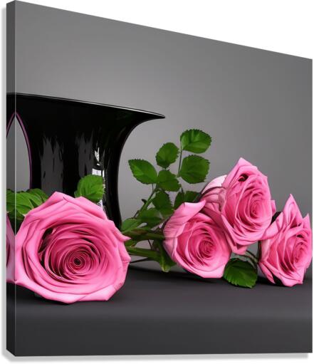 The Empty Vase Canvas Print