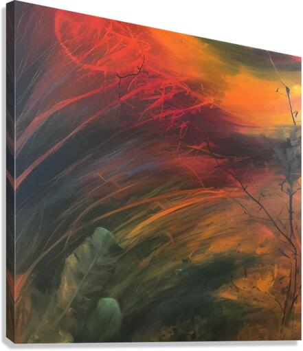 Reluctance. Abstract Canvas Print