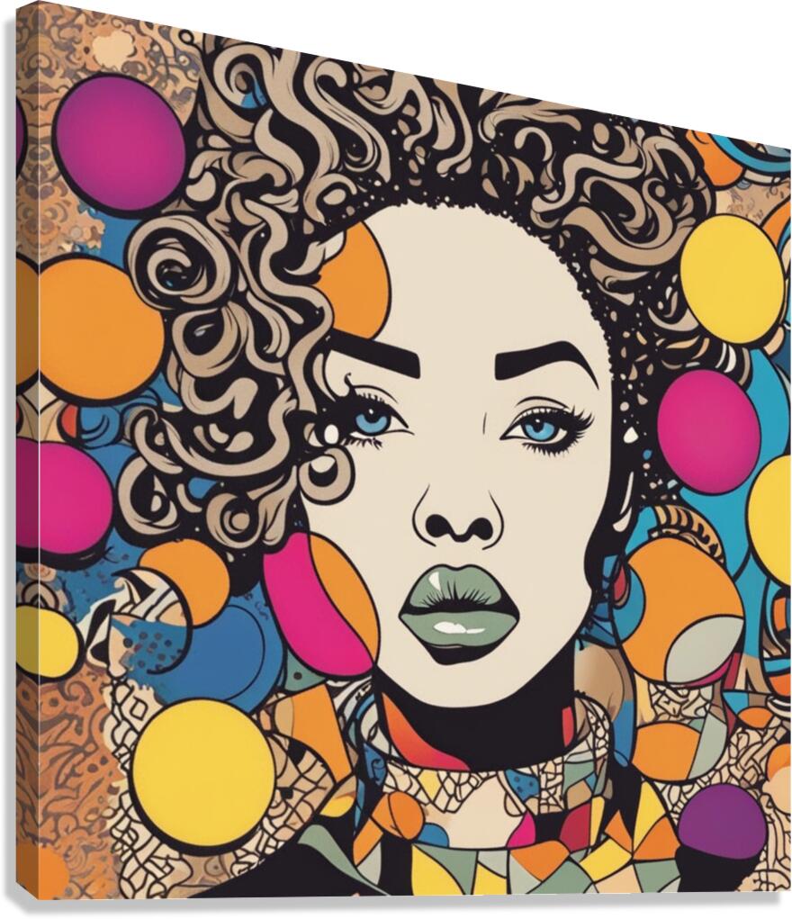 Melanin Magic  18 Canvas Print