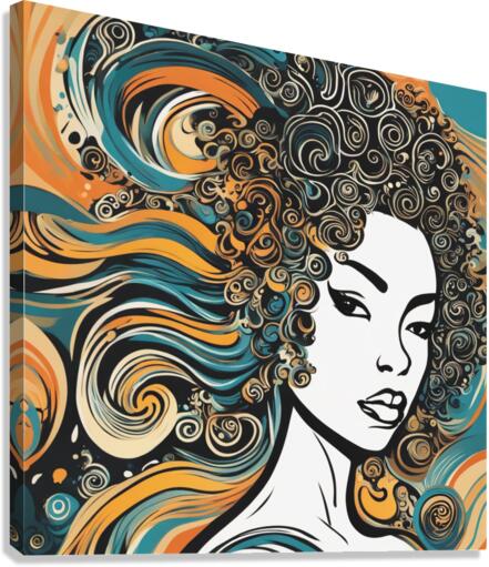 Melanin Magic  23 Canvas Print