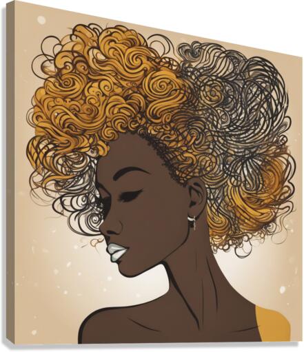 Melanin Magic  27 Canvas Print
