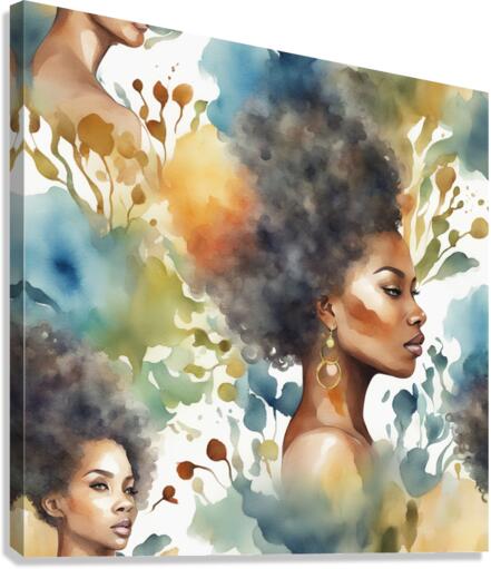Melanin Magic  32 Canvas Print
