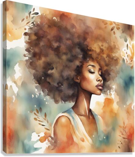 Melanin Magic  38 Canvas Print