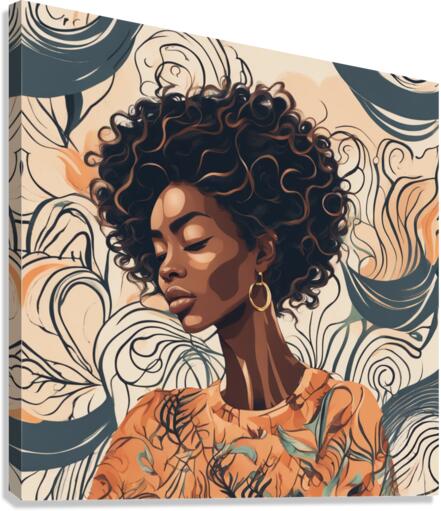 Melanin Magic  39 Canvas Print