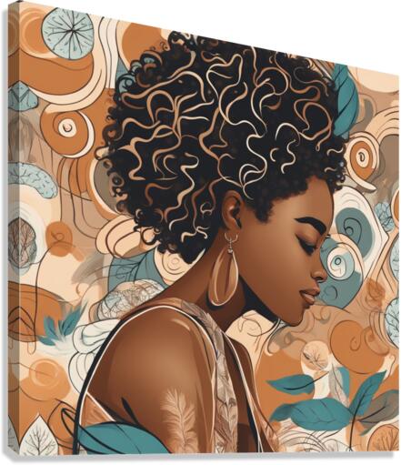 Melanin Magic  47 Canvas Print