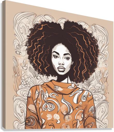 Melanin Magic  56 Canvas Print