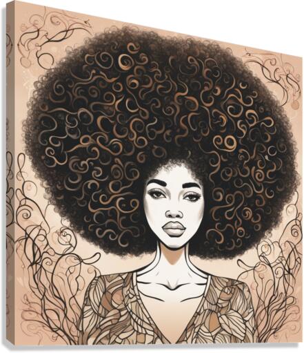 Melanin Magic  57 Canvas Print