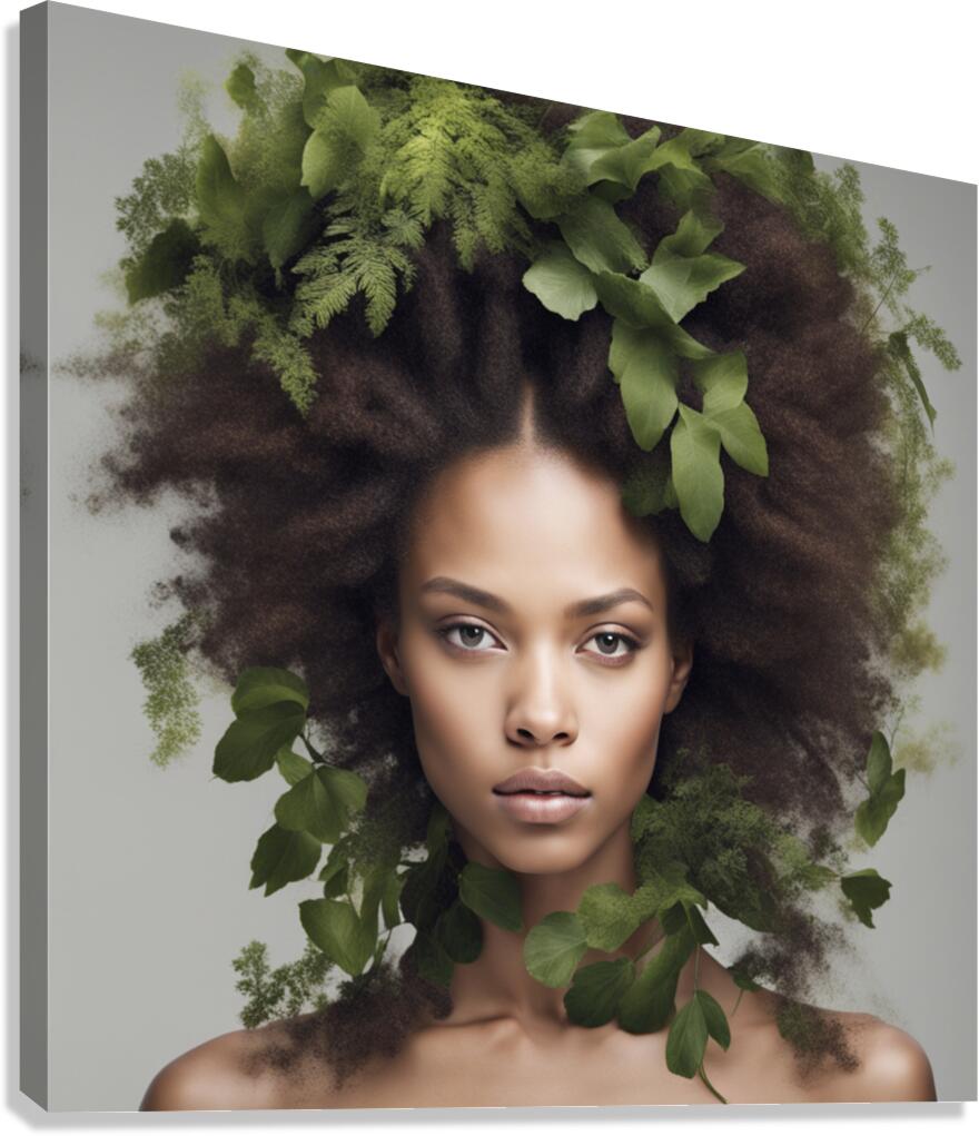 Melanin Magic  1  Canvas Print
