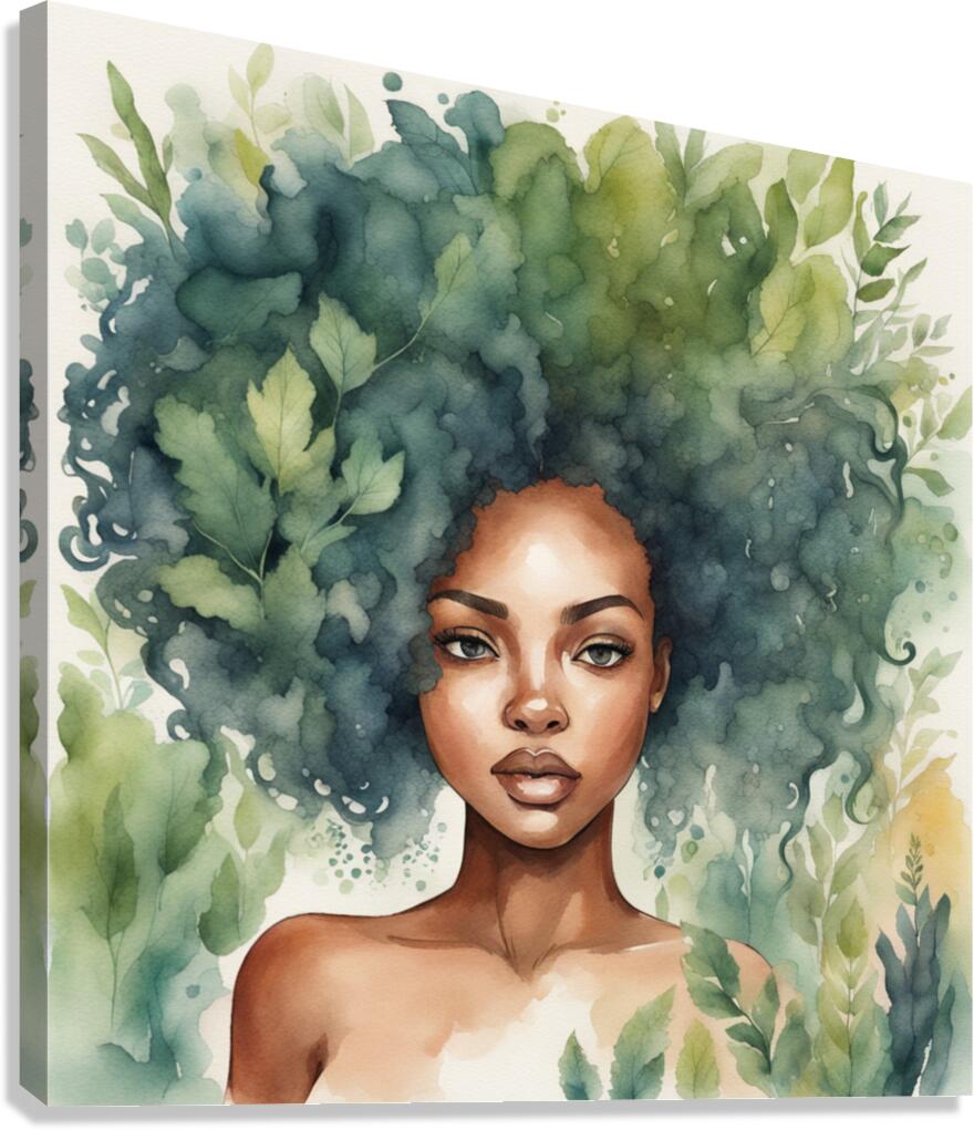 Melanin Magic  16 Canvas Print