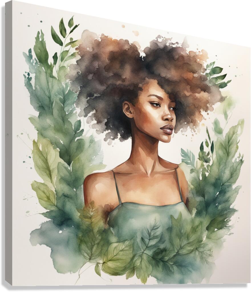 Melanin Magic  19 Canvas Print