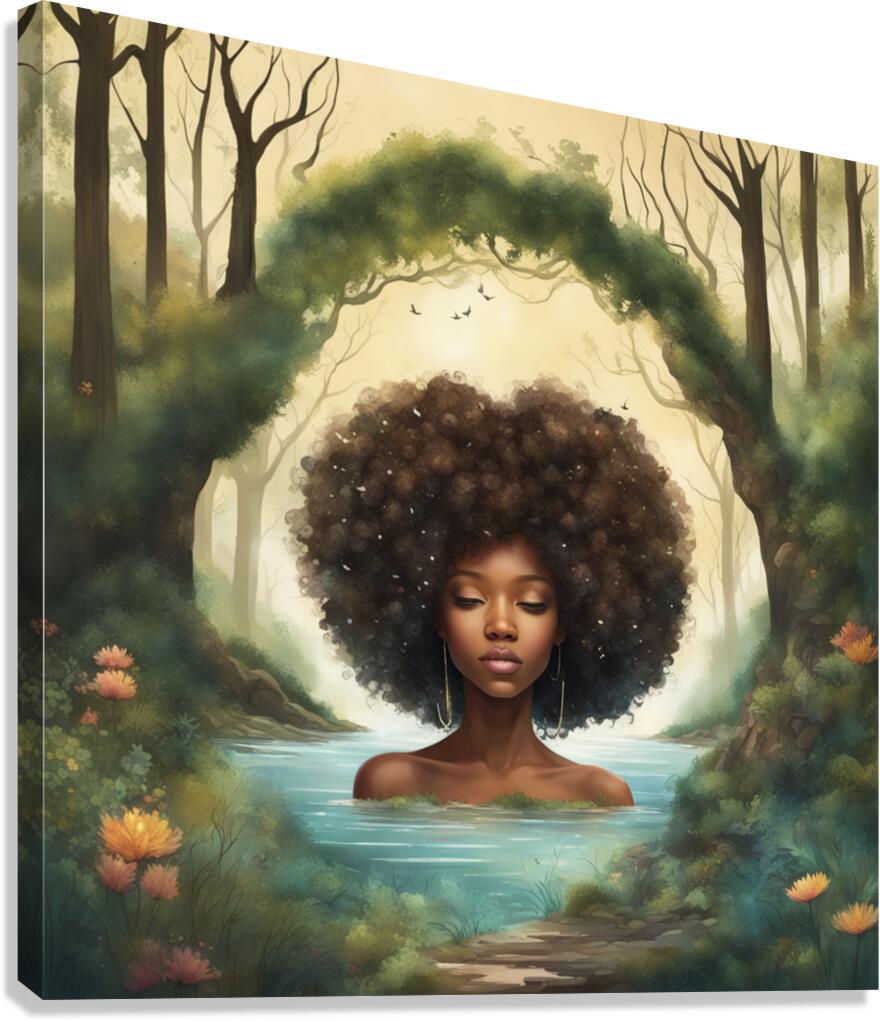 Melanin Magic  21 Canvas Print