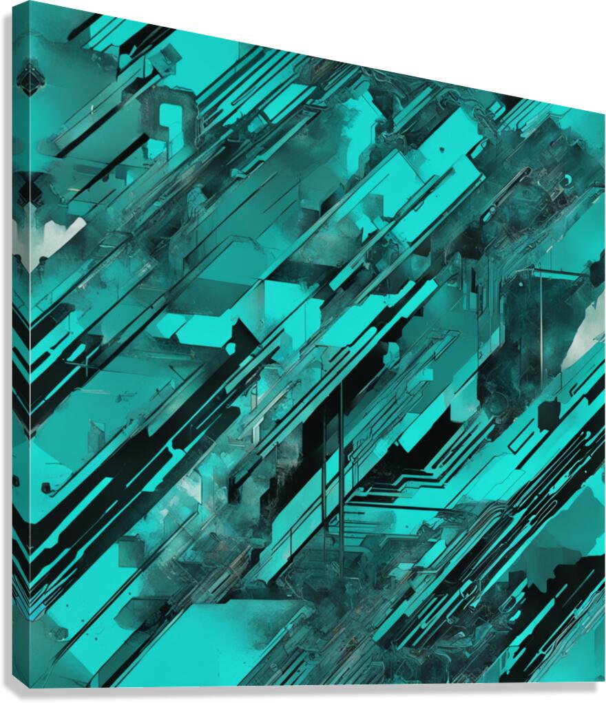 A Touch of Color: Celebrating Hue at The Artful Mane 6 Canvas Print