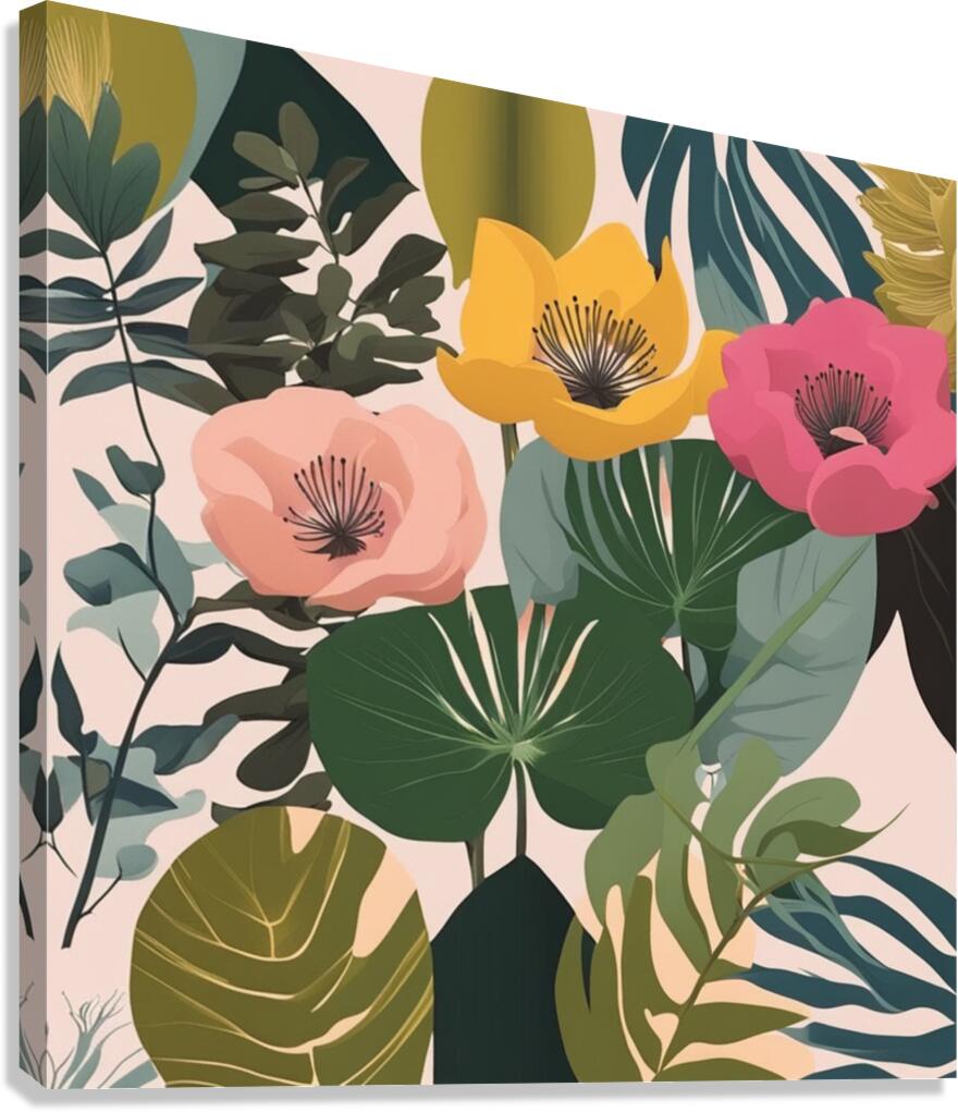 A Touch of Color: Celebrating Hue at The Artful Mane 42 Canvas Print