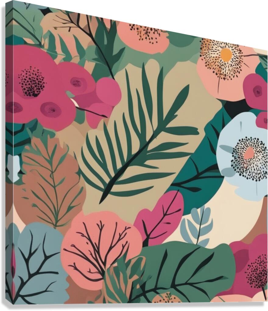 A Touch of Color: Celebrating Hue at The Artful Mane 2 Canvas Print