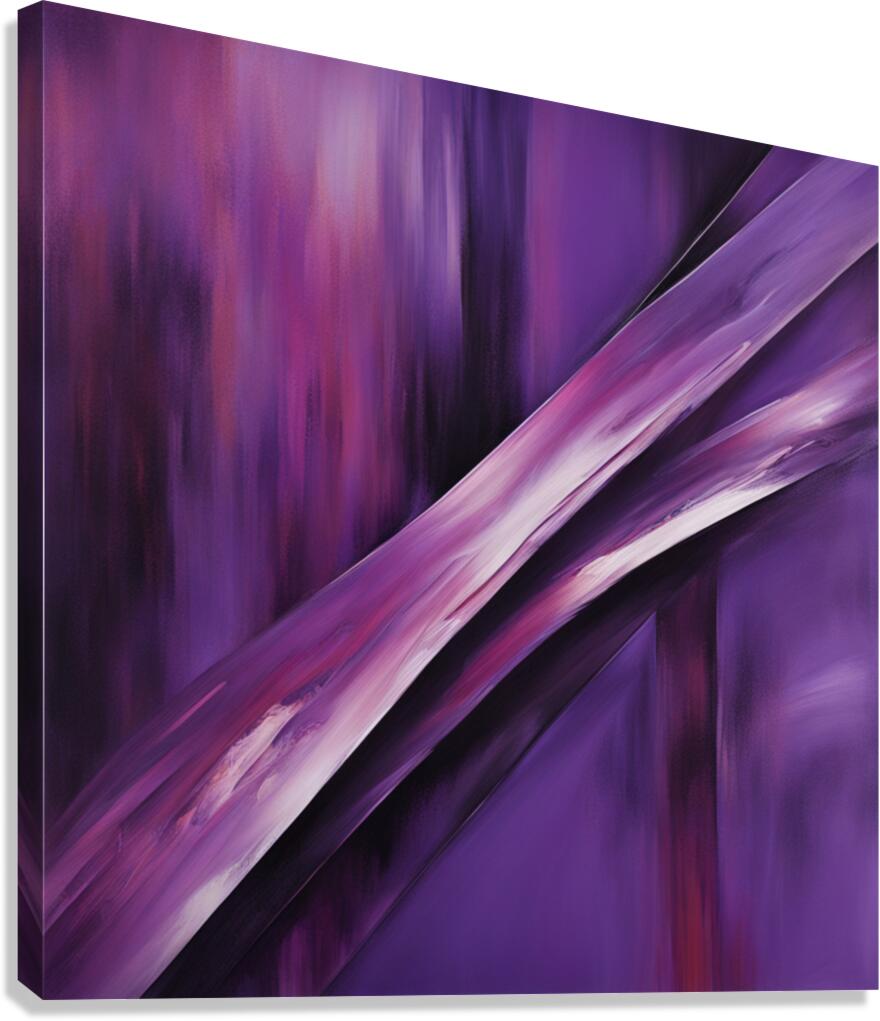 The Purle Aurora 8 Canvas Print