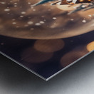 Winter Wonderland & Christmas Celebration 32 Metal print