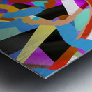 Tristed. Abstract. Metal print