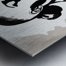 Silhouette of Strength Collection 1 - The Artful Mane 2 Metal print