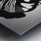 Silhouette of Strength Collection 1 - The Artful Mane 26 Metal print