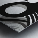 Silhouette of Strength Collection 1 - The Artful Mane 38 Metal print