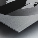 Silhouette of Strength Collection 1 - The Artful Mane 48 Metal print