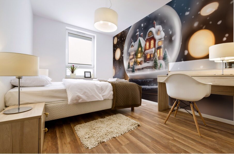 Winter Wonderland & Christmas Celebration 28 Mural print