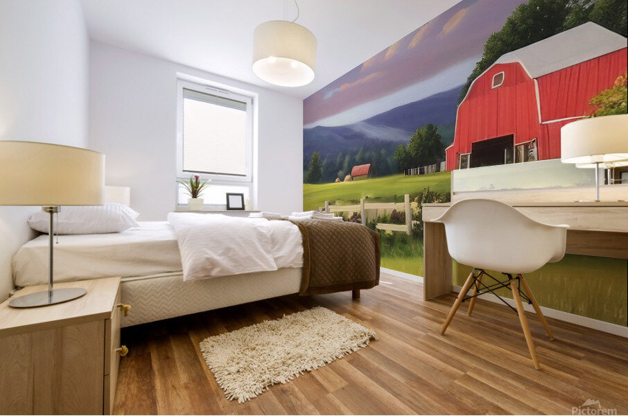 Farm Life 3 Mural print