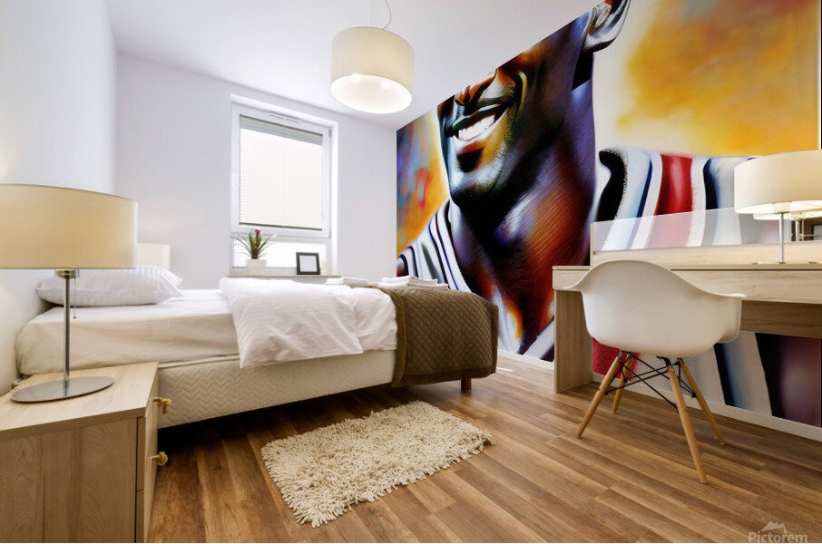 Michael Jordan  - The G.O.A.T | The Icon Mural print