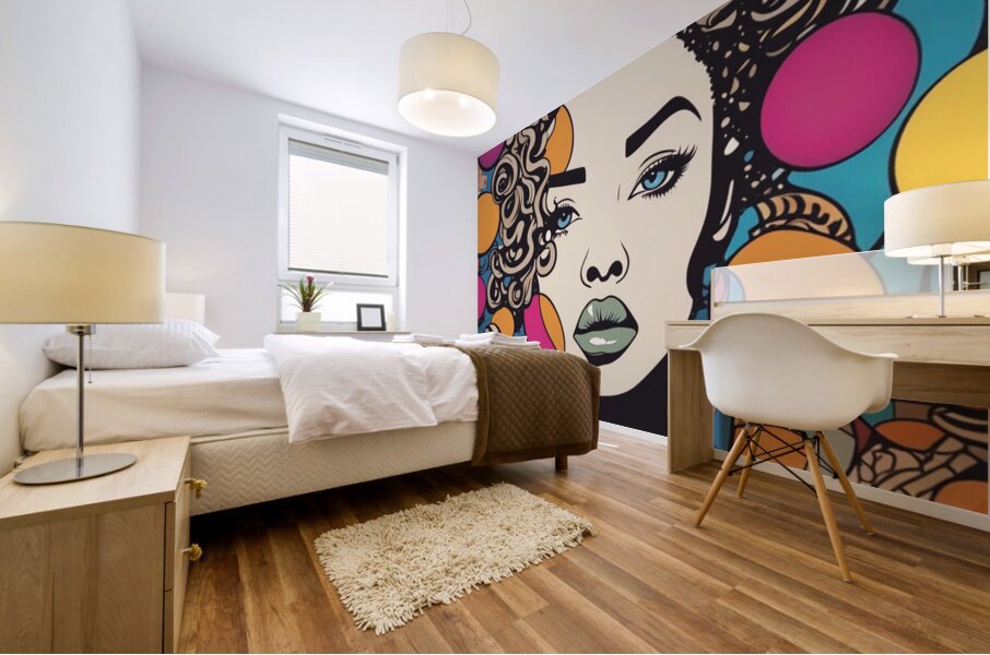 Melanin Magic  18 Mural print