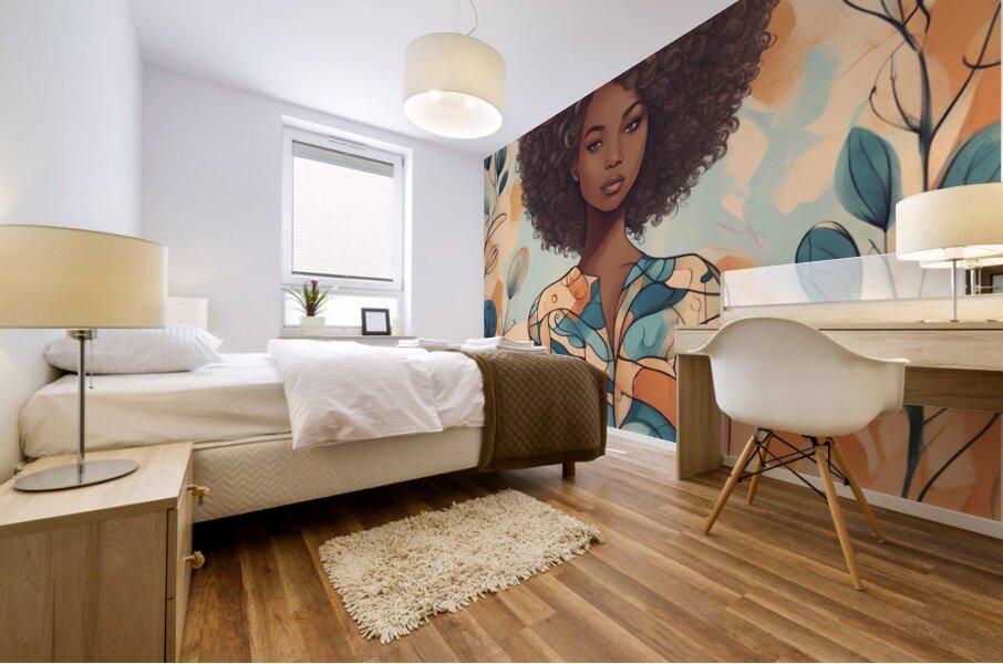 Melanin Magic  25 Mural print